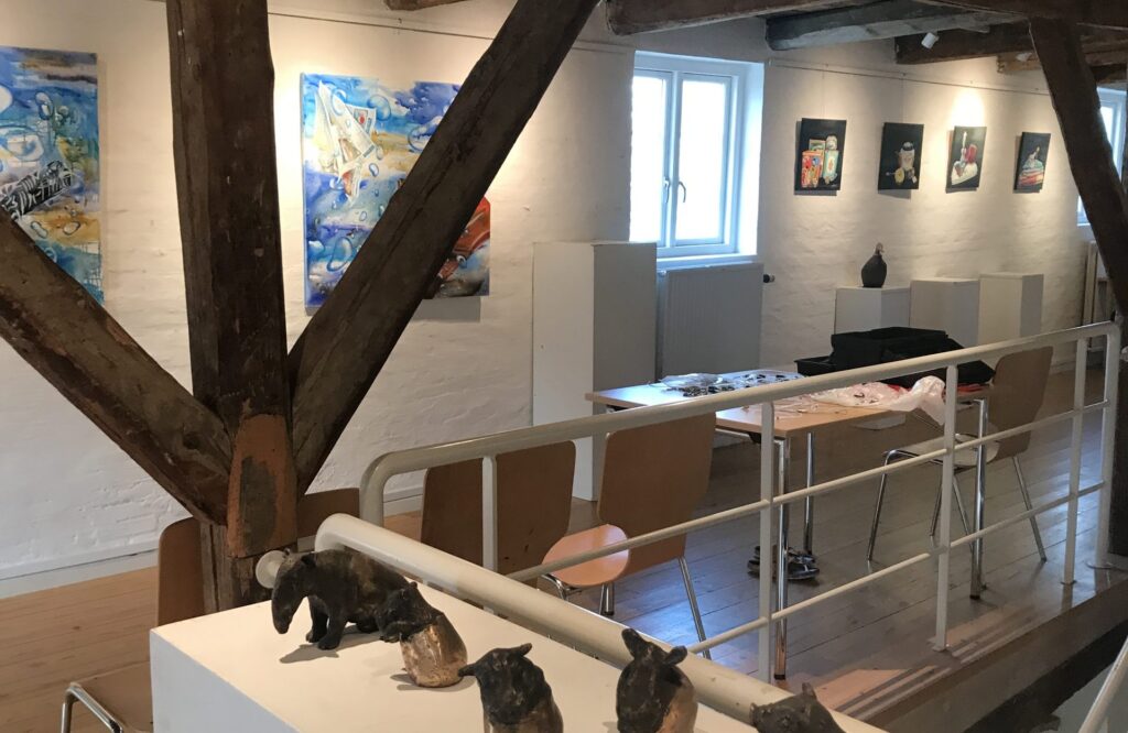 Frederikssund Kunstforening fernisering i Langes Magasin Frederikssund Kunstforening fernisering i Langes Magasin
