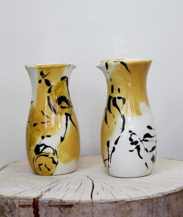 Birgitte Sandvik vase Birgitte Sandvik keramik Frederikssund kunstforening