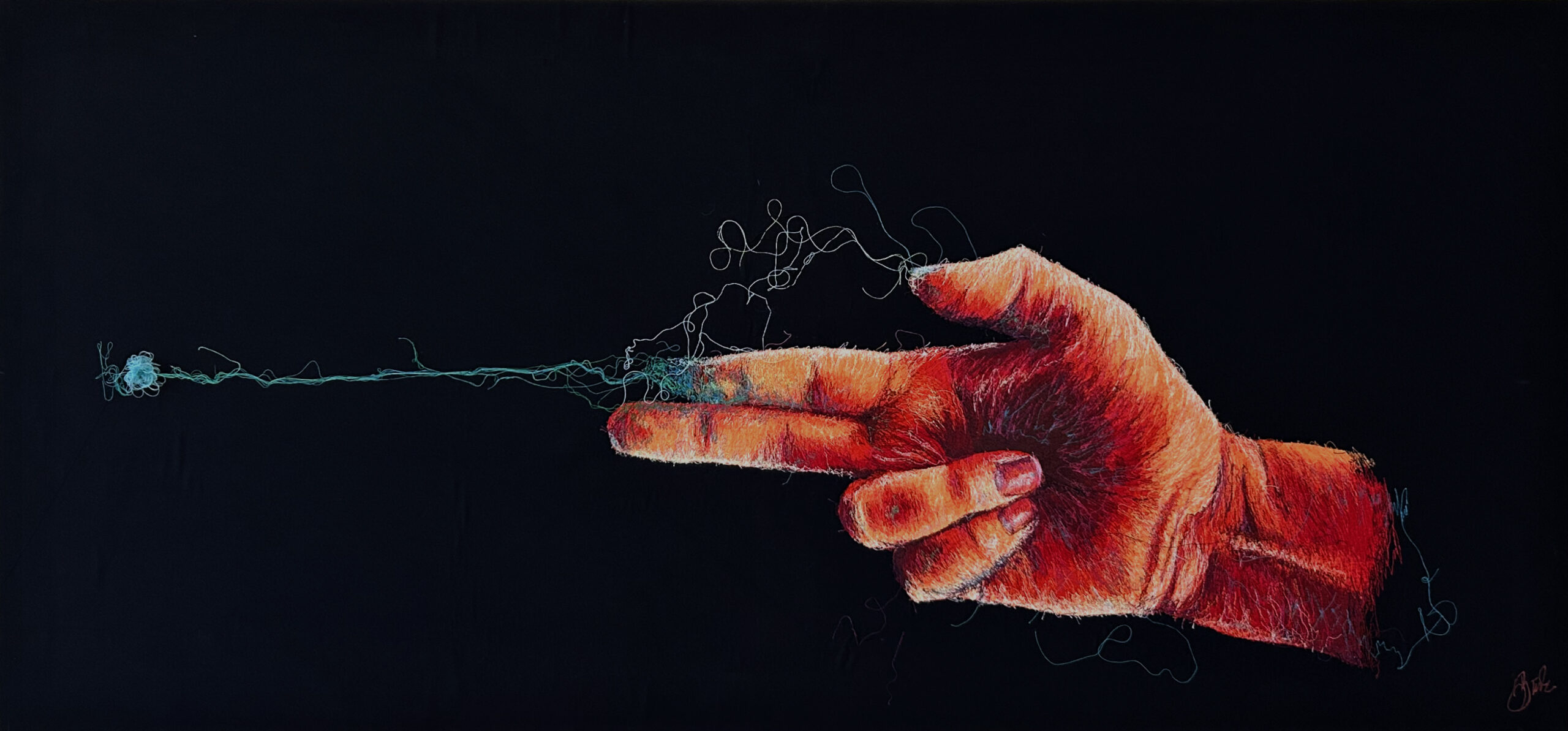 Birgittebusk-hand